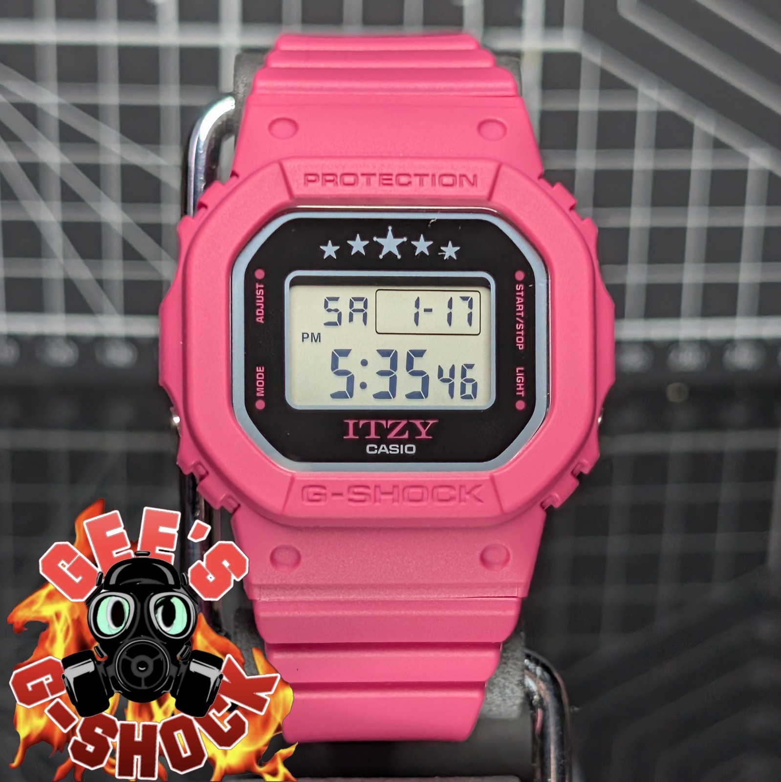 Casio G-Shock GMD-S5610 Limited Ed. Itzy Collab K-Pop Square Pink GMD-S5610IT-4A