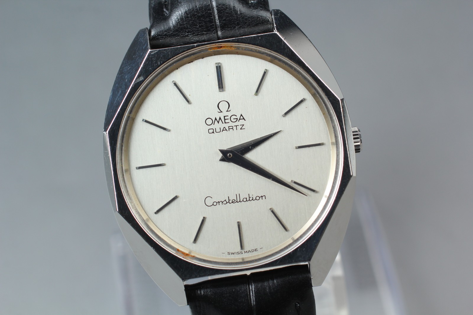 Omega Constellation Quartz Cal.1330 Silver Dial Vintage 33mm Men’s Watch
