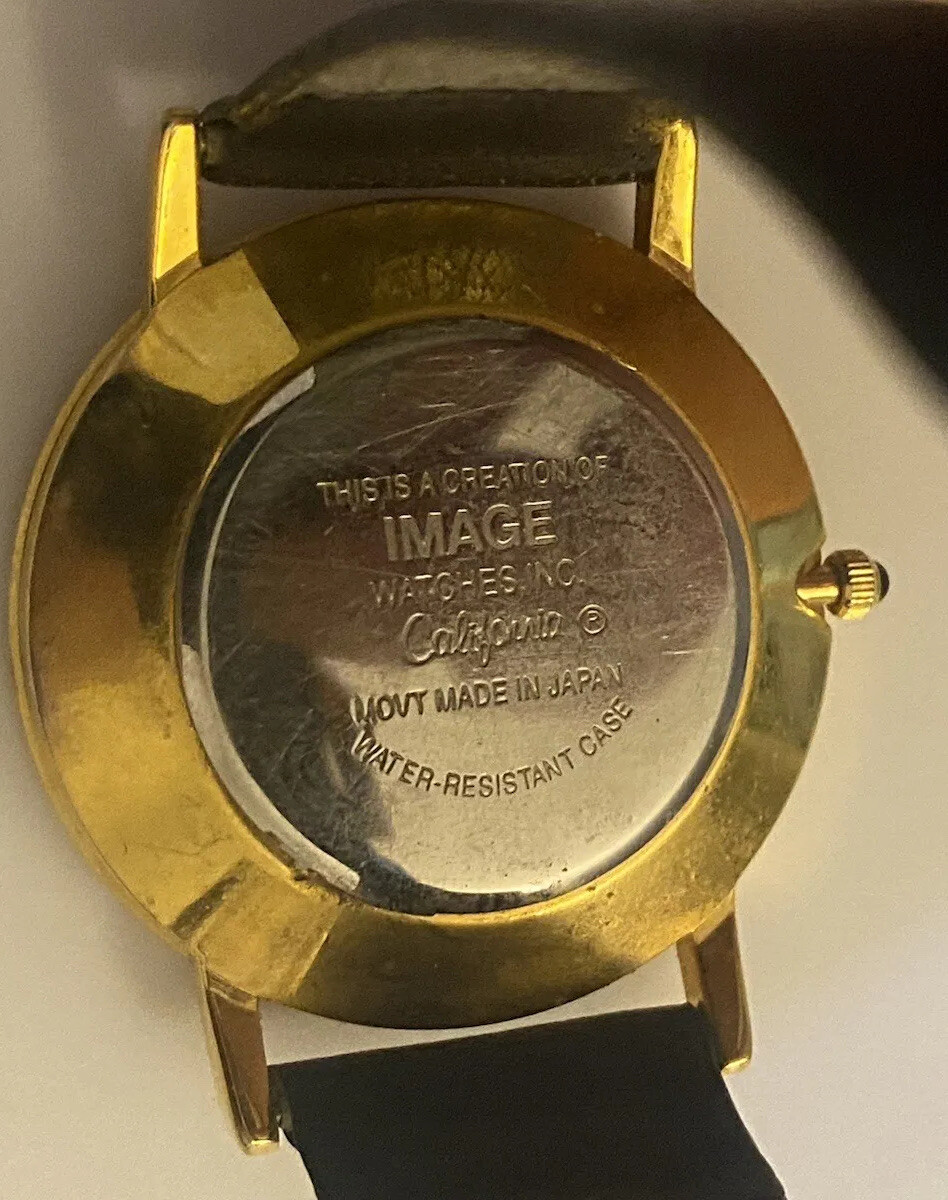 Image Watches California Cherry Blossm Tree 1980’s Tested Working! SEE PHOTOS!