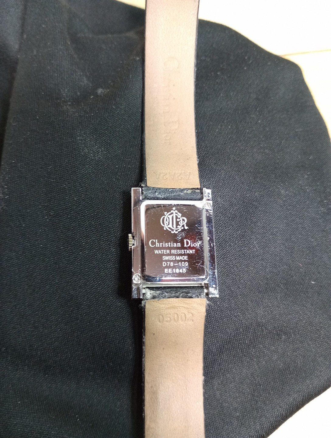 Christian Dior Watch 19mm Malice D78-109 Watch Orig Box Booklet Read Description