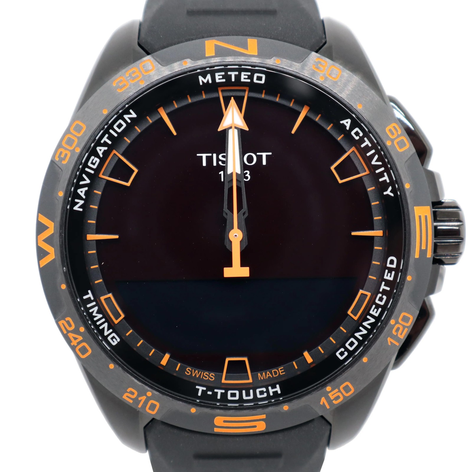 Tissot T121.420.47.051.04 T-Touch Connect 47.5mm Titanium Solar Quartz Watch