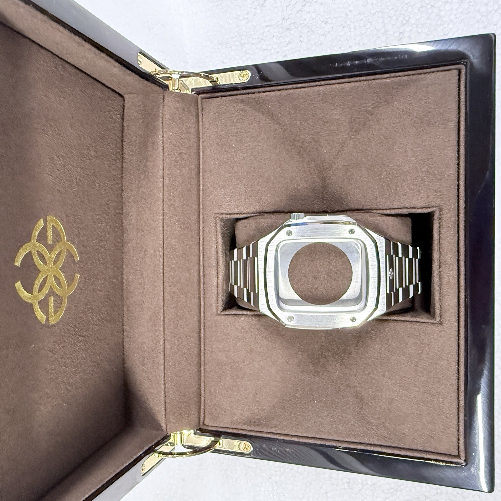 Golden Concept EV-44 Apple Watch Case Limited Edition 44mm Stainless Steel Silve