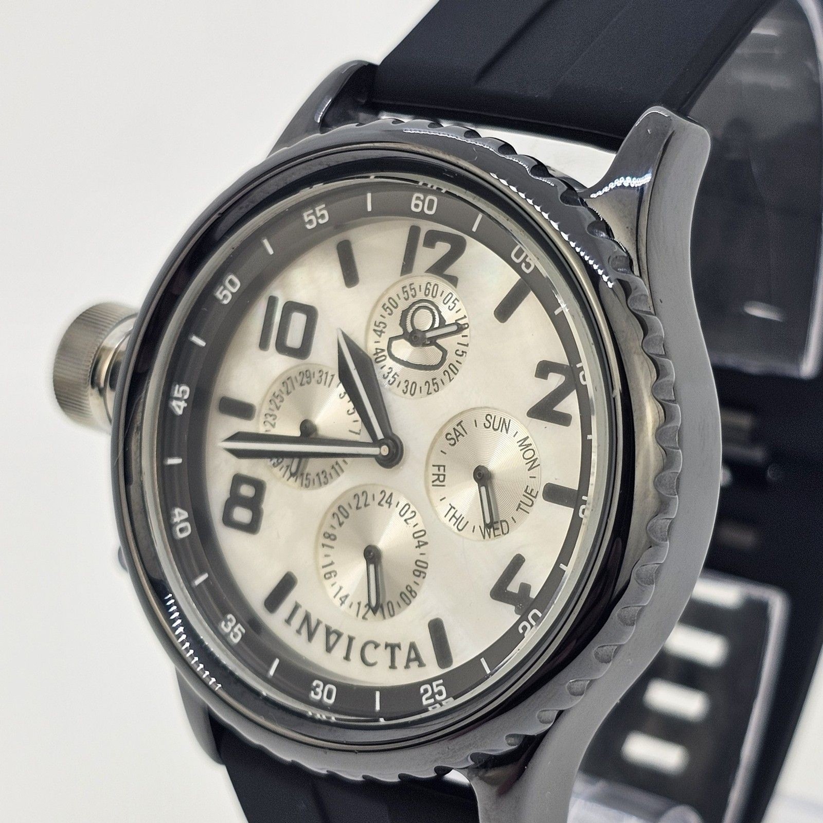 Invicta Women’s Russian 1959 Diver Watch 1820 New Plastic Bands New Battery