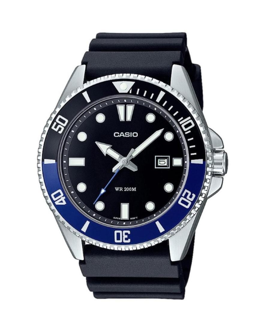 CASIO Men Analog Quartz Casual Watch Classic Dress Black Dial Waterproof Round S