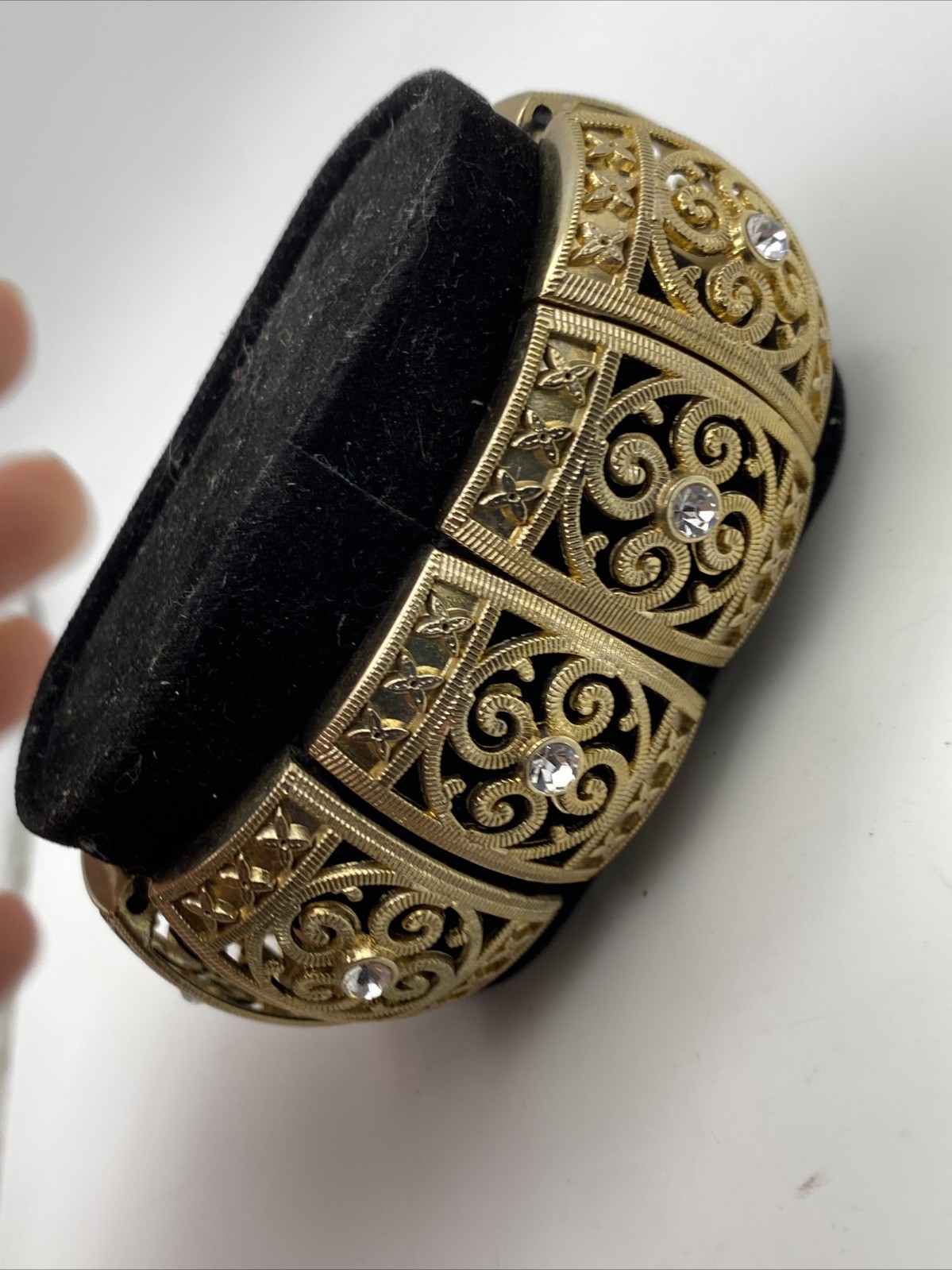 Vintage Sophie Ladies Quartz Cuff Bracelet Watch – Fully Working New Battery
