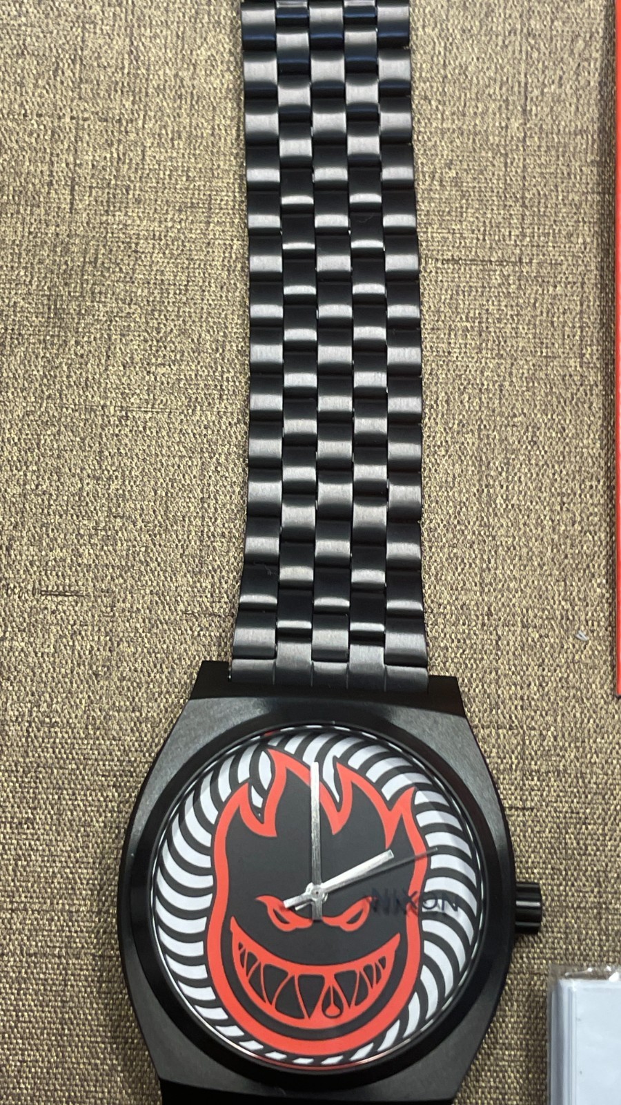 Nixon The Timeteller Spitfire Collaboration Fireball watch h124