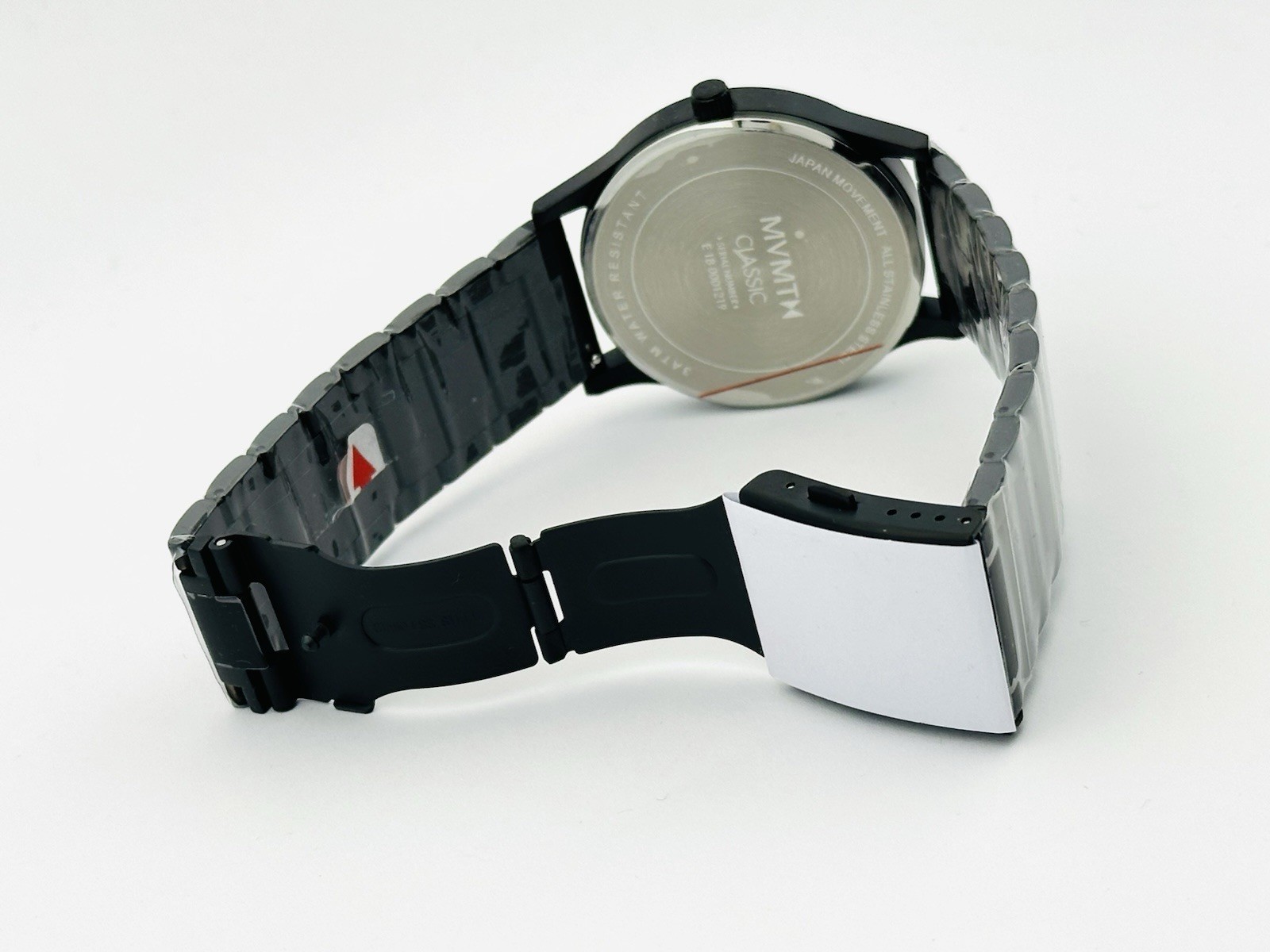 MVMT L213.5B.551 Classic Black Dial Black Stainless Steel Bracelet 45mm Watch