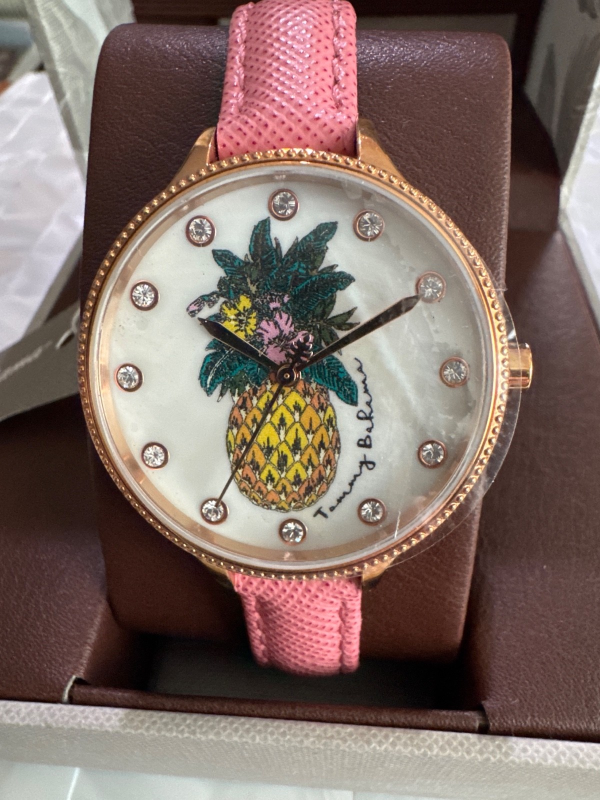 Tommy Bahama Pineapple Watch NWT
