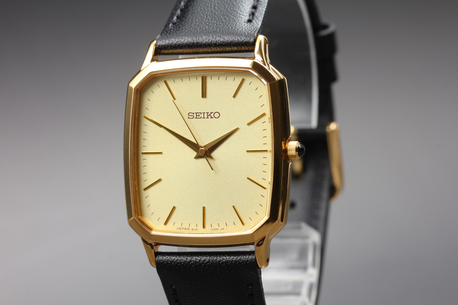 [Near MINT] Seiko Dolce 8J41-0AK0 29mm Gold Dial Quartz Men’s Watch From JAPAN