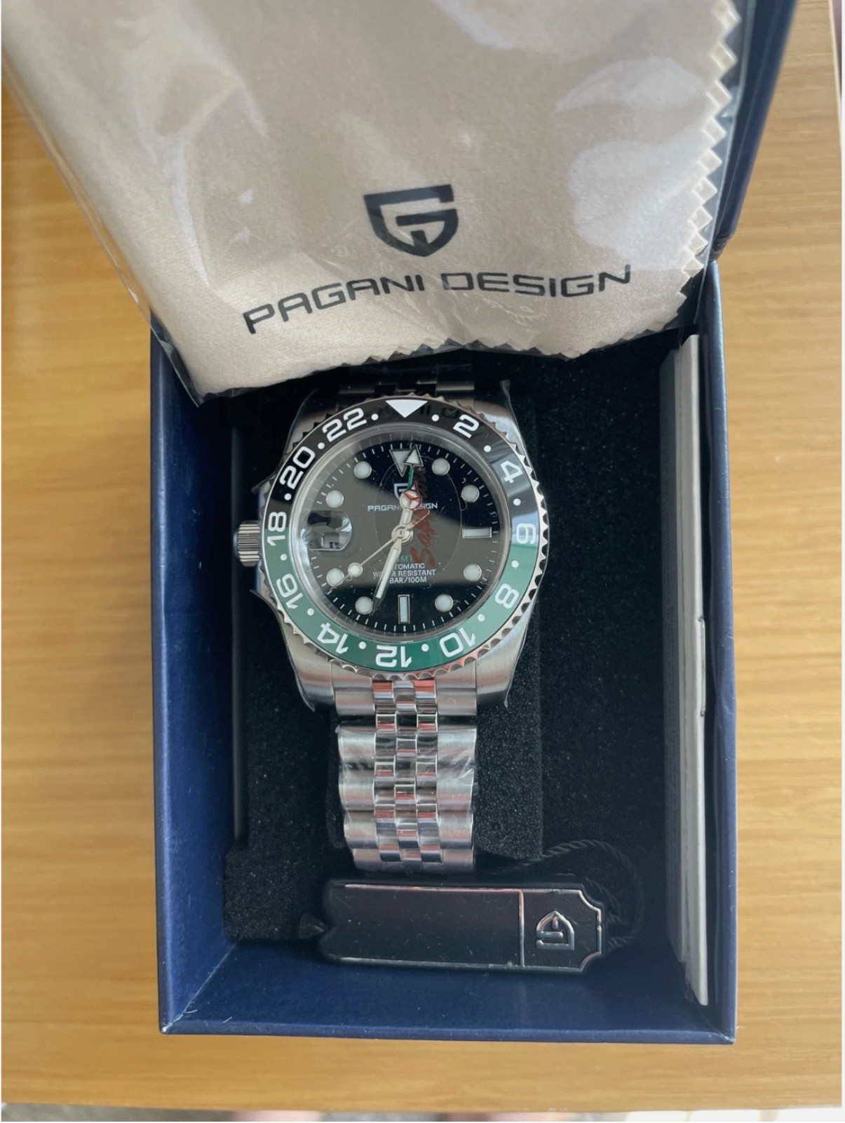 PAGANI Design PD-1662, (Sprite), Lefty, Automatic,Jubilee’s bracelet.