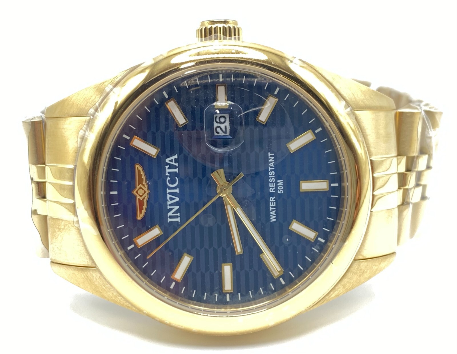 INVICTA WATCH Aviator 38412 43mm PC32 Quartz 3 Year Warranty NO BOX