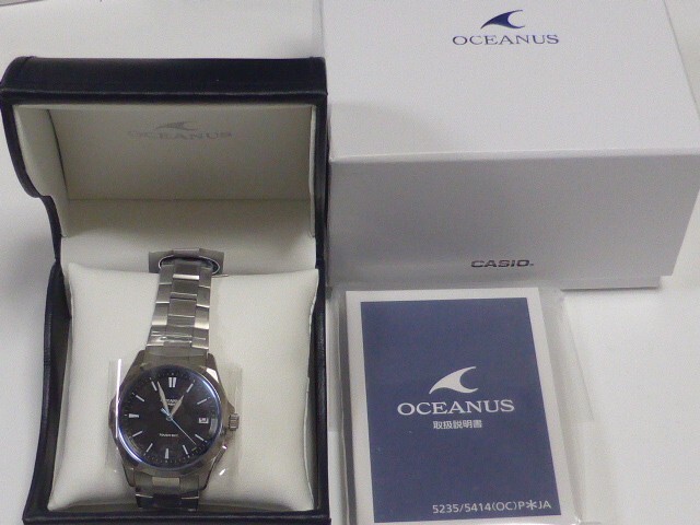 Casio OCEANUS OCW-S100-1AJF Solar Radio men Watch from Japan New in Box