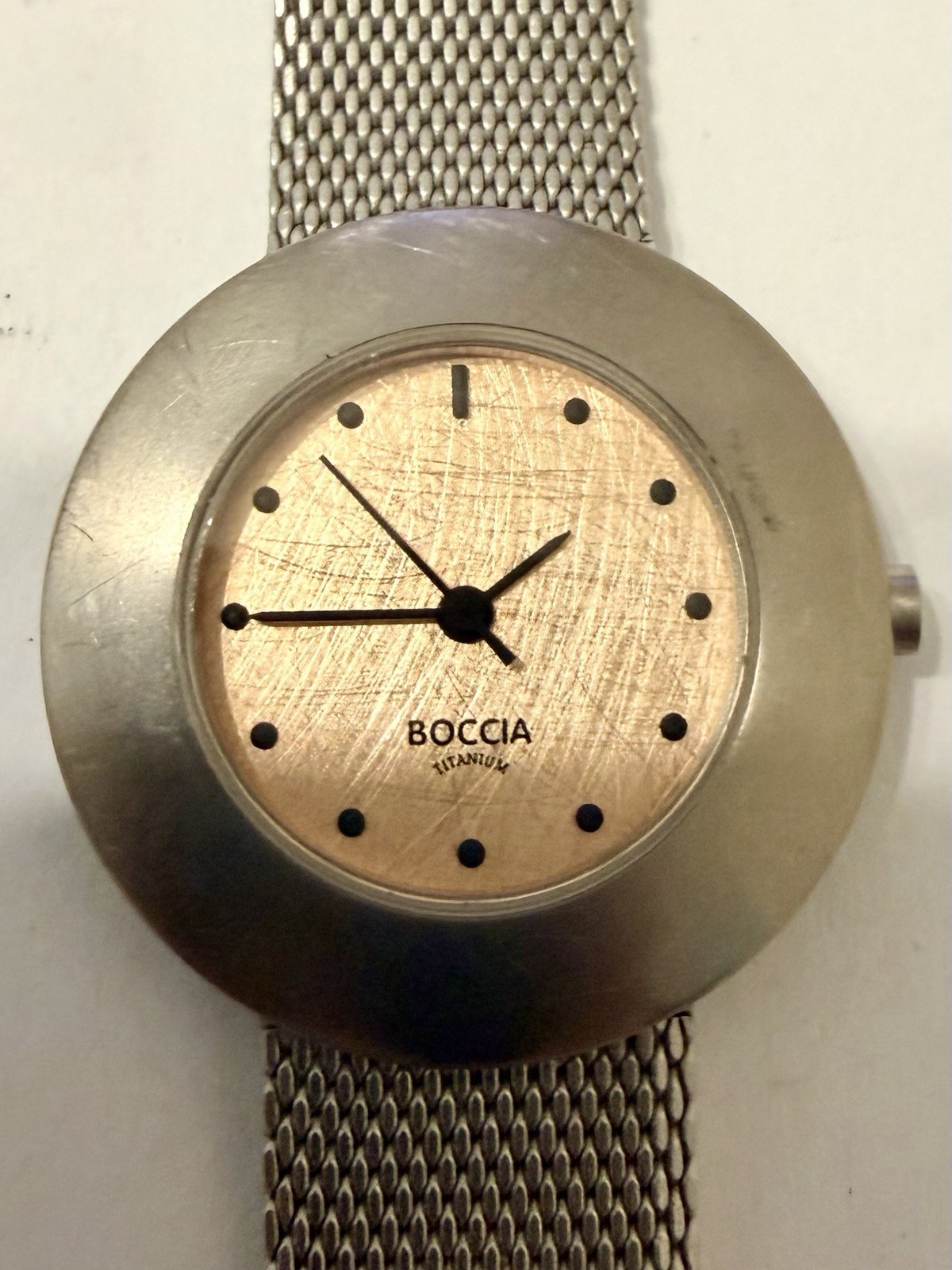 Boccia Titanium Quartz Japan Movement Ladies Wristwatch