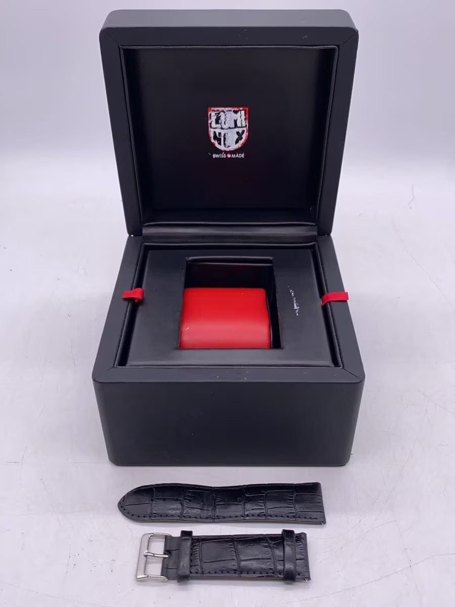 [B1S] Luminox SR-71 Blackbird Automatic Limited Edition Black Leather 6500 [m7p]