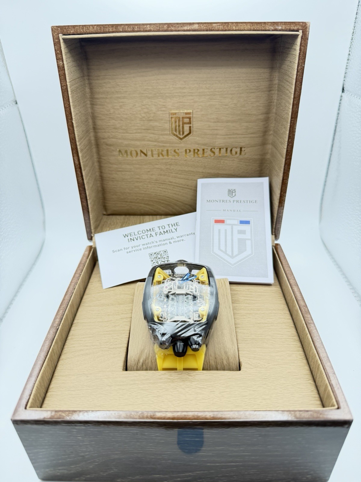 MPW-0357-Montres Prestige X Invicta Automatic Watch w/ Skeleton Dial – 44mm