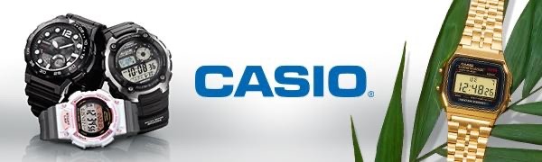 Men’s Watch Classic Digital Dial Stainless Steel Bracelet A158W-1 A168W-CASIO