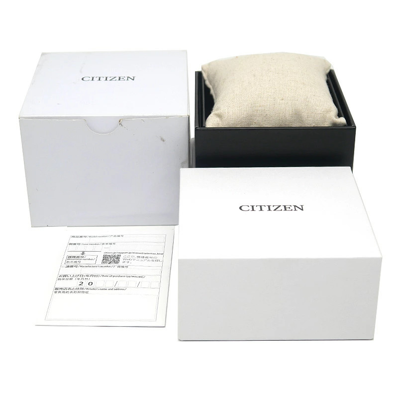 CITIZEN Series 8 NB6011-11W Automatic Watch Brown Leather
