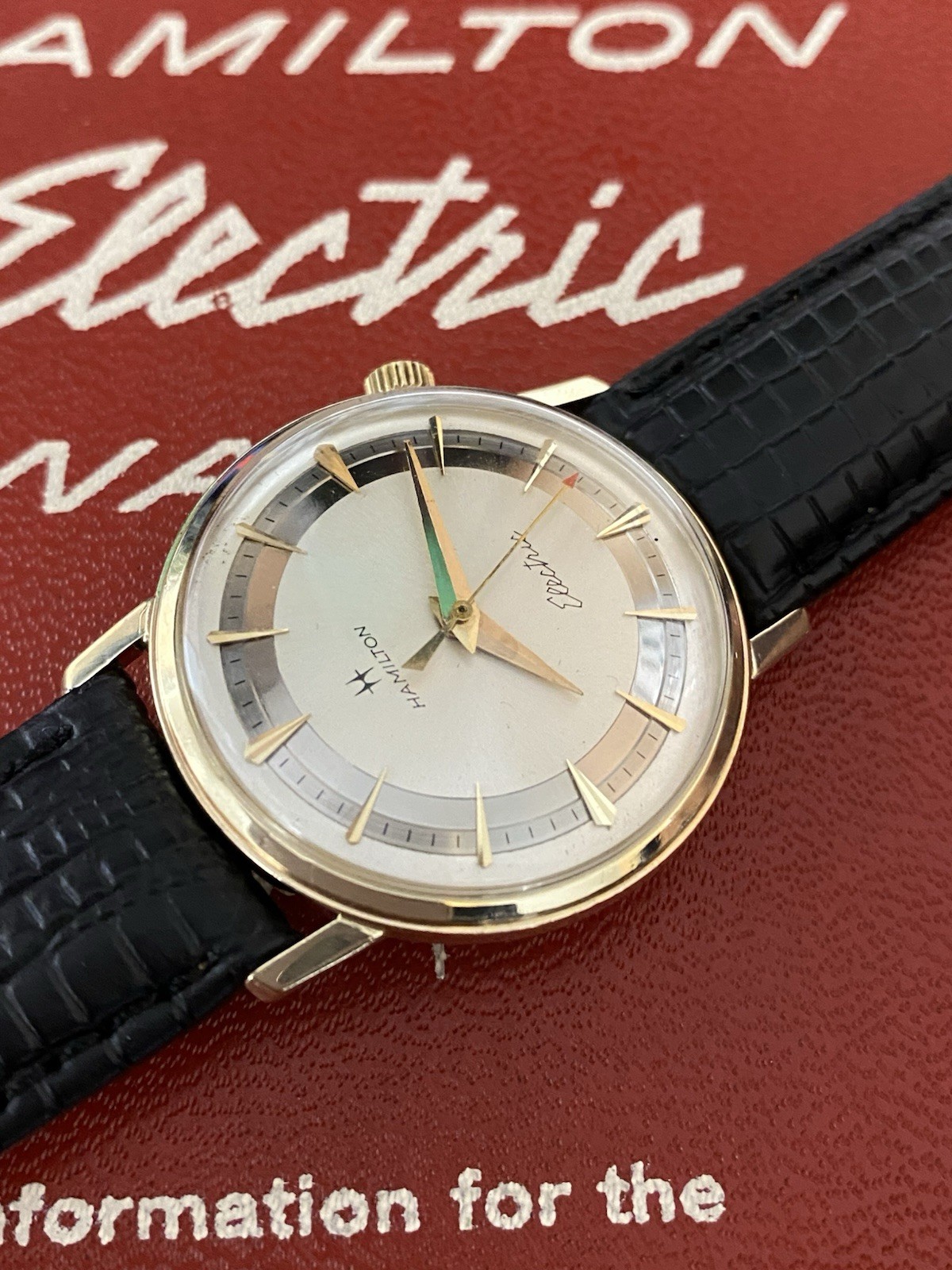 Hamilton Electric Watch NAUTILUS 601-Refurbished 505 NEW CONTACT-1 YEAR WARRANTY