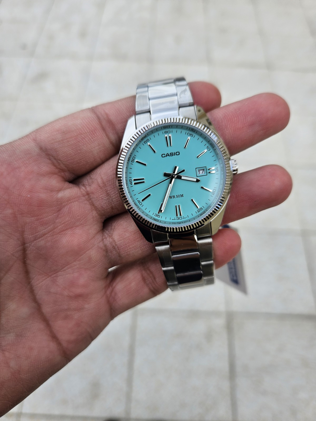 “Casio MTP-1302PD Light Blue Dial – Classic Men’s Stainless Steel LIMITED STOCK