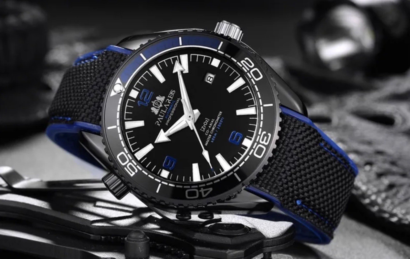 PAULAREIS Casual Waterproof Men’s Watch Luminous Automatic Mechanical Great Gift