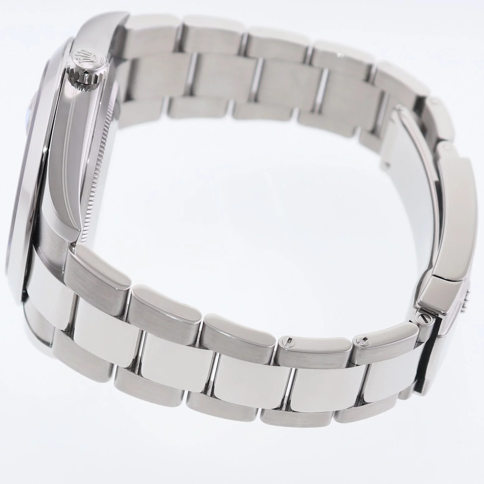 2023 NEW PAPERS Rolex 126300 DateJust 41mm 41 Steel Rhodium Stick Oyster Watch