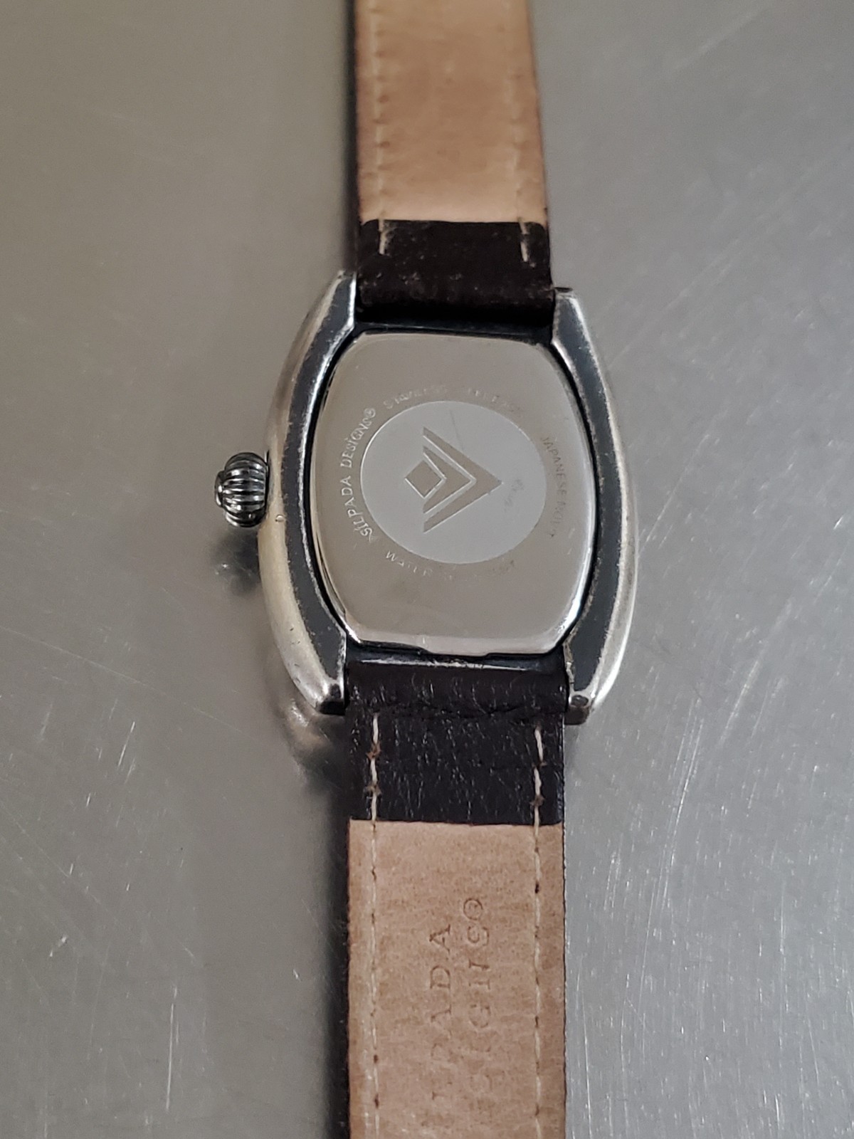 SILPADA DESIGNS Watch Women’s Vintage Analog Brown Leather Wrap-Around Band 30mm