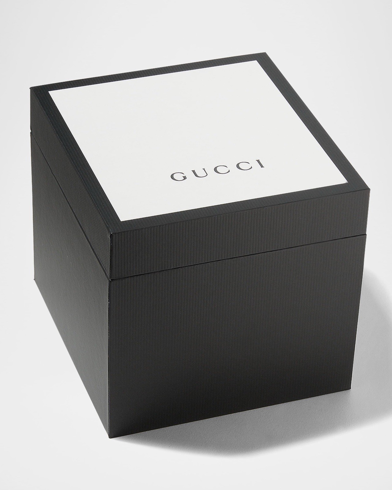Gucci 25H Two-Tone Stainless Steel Swiss Quartz Watch 34mm 30m Box