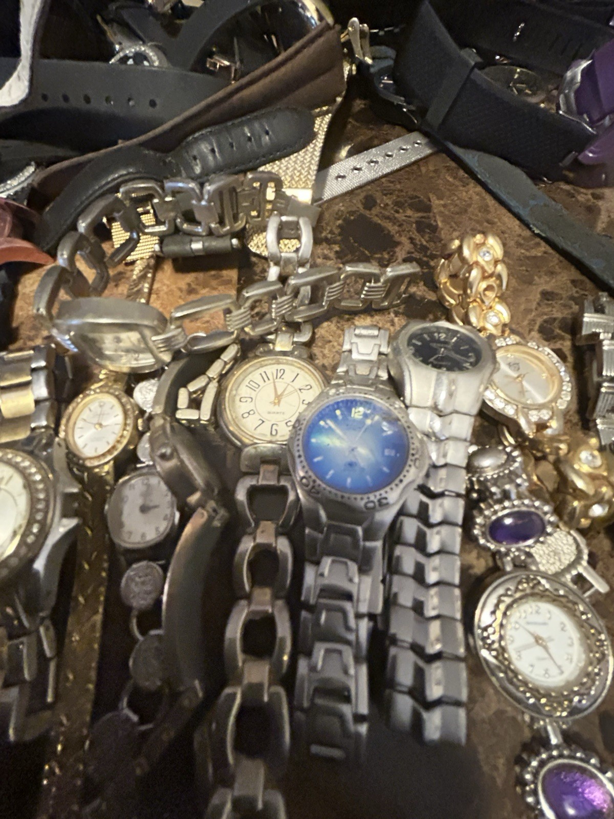 Men and Women Watch Lot of 65. Various Brands. Metal and Plastic Untested As Is