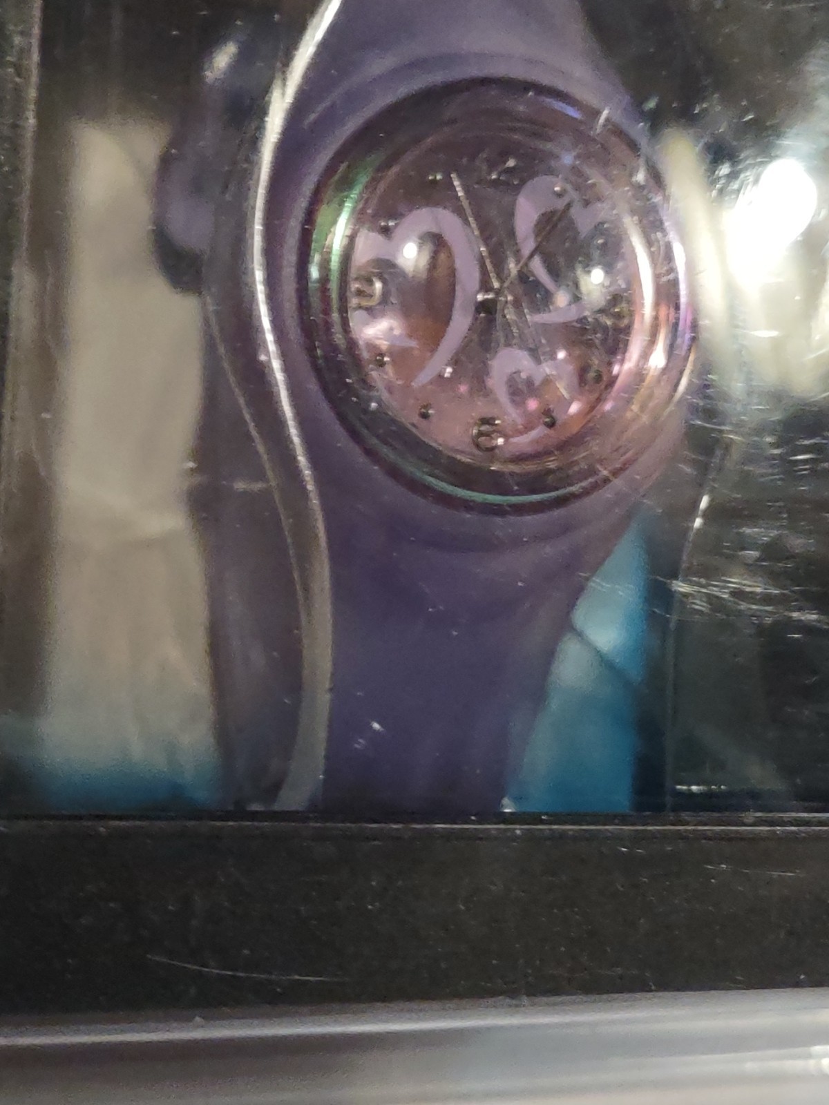 Vintage Purple Watch Hearts Xhilaration New In Sealed Package