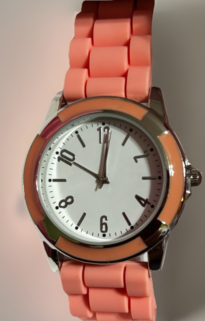 Coral Unisex Watch Xhilaration• Silicon Band• New