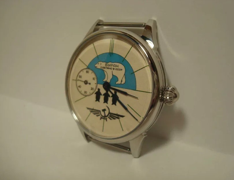 Molnija USSR Mechanical Wristwatch 3602 Vintage Soviet Collectible