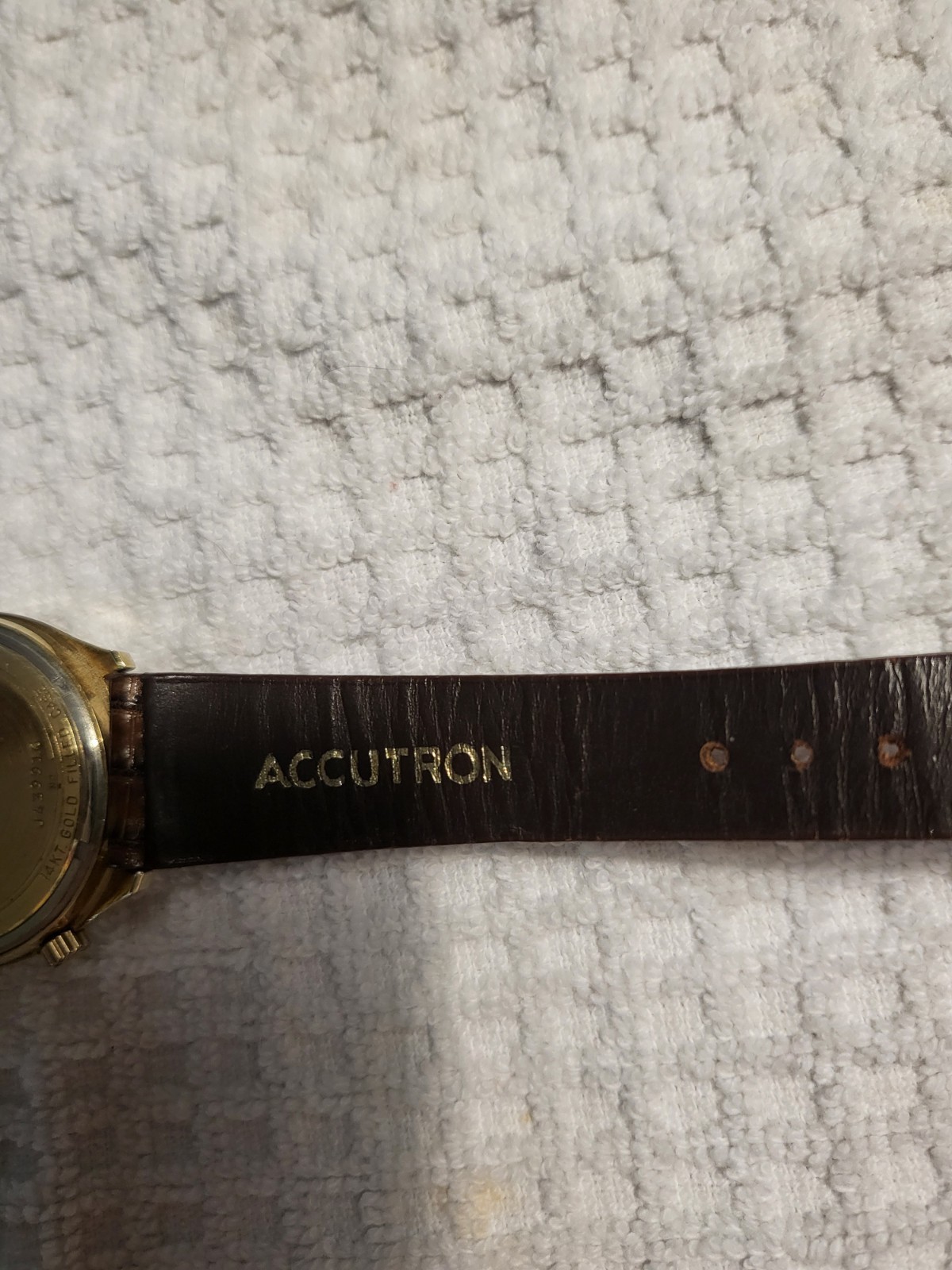 Vintage Bulova Accutron Electronic Timing fork mens watch