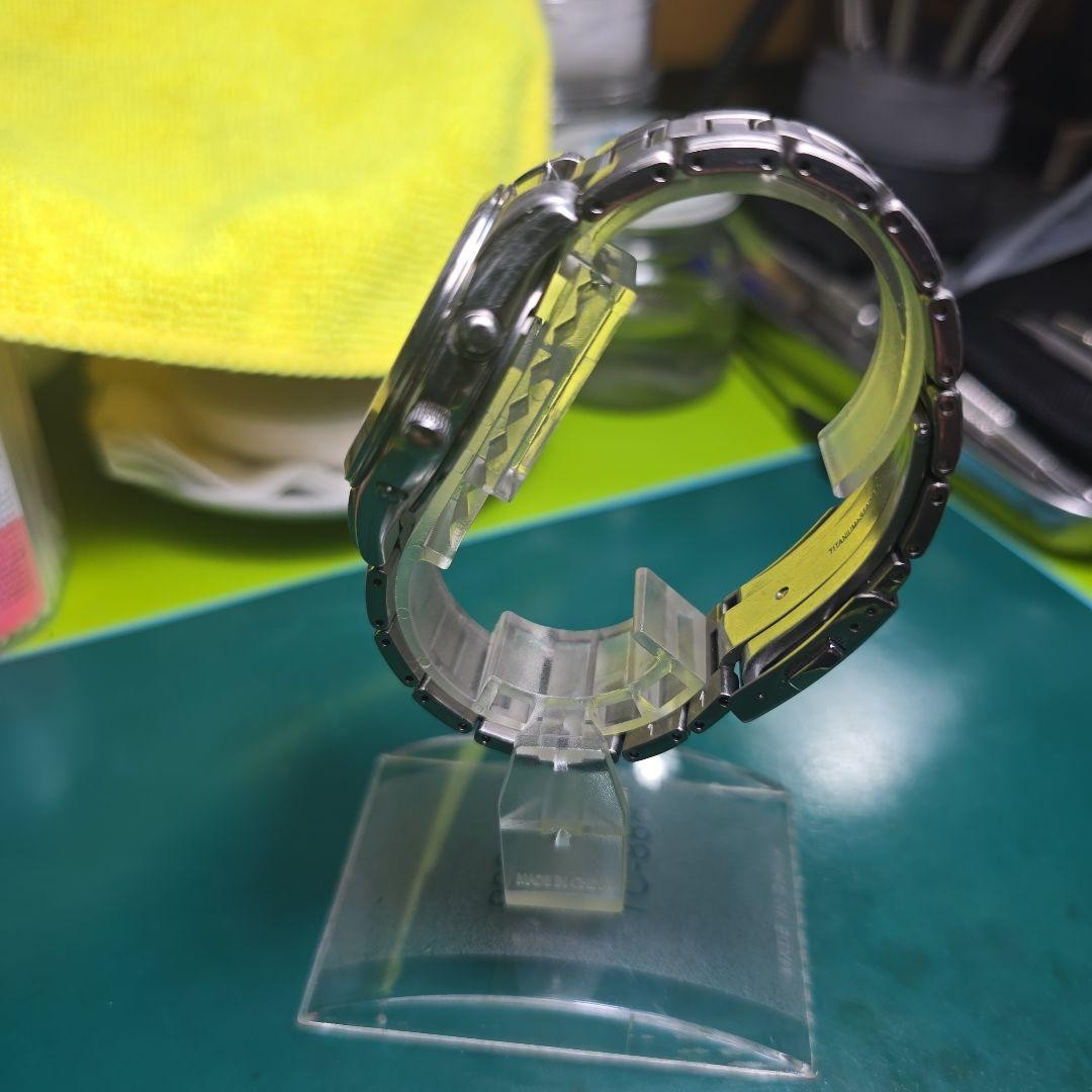 SEIKO SOLAR TITANIUM 7B22-0ad0 Radio-Controlled Watch