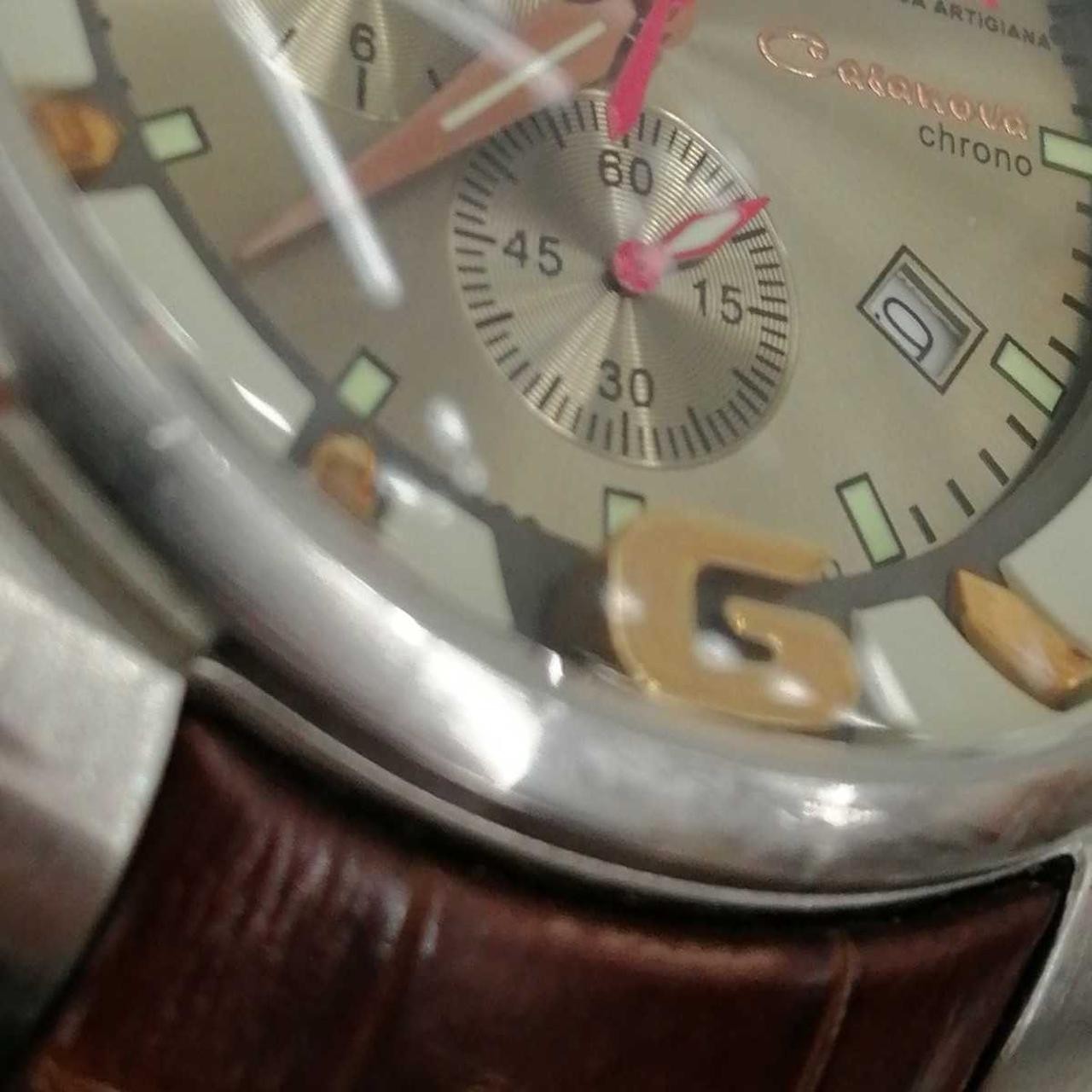 [A4N] ITA Chronograph Classic 12.70.01 Quartz Analog Men Watch [t9n]