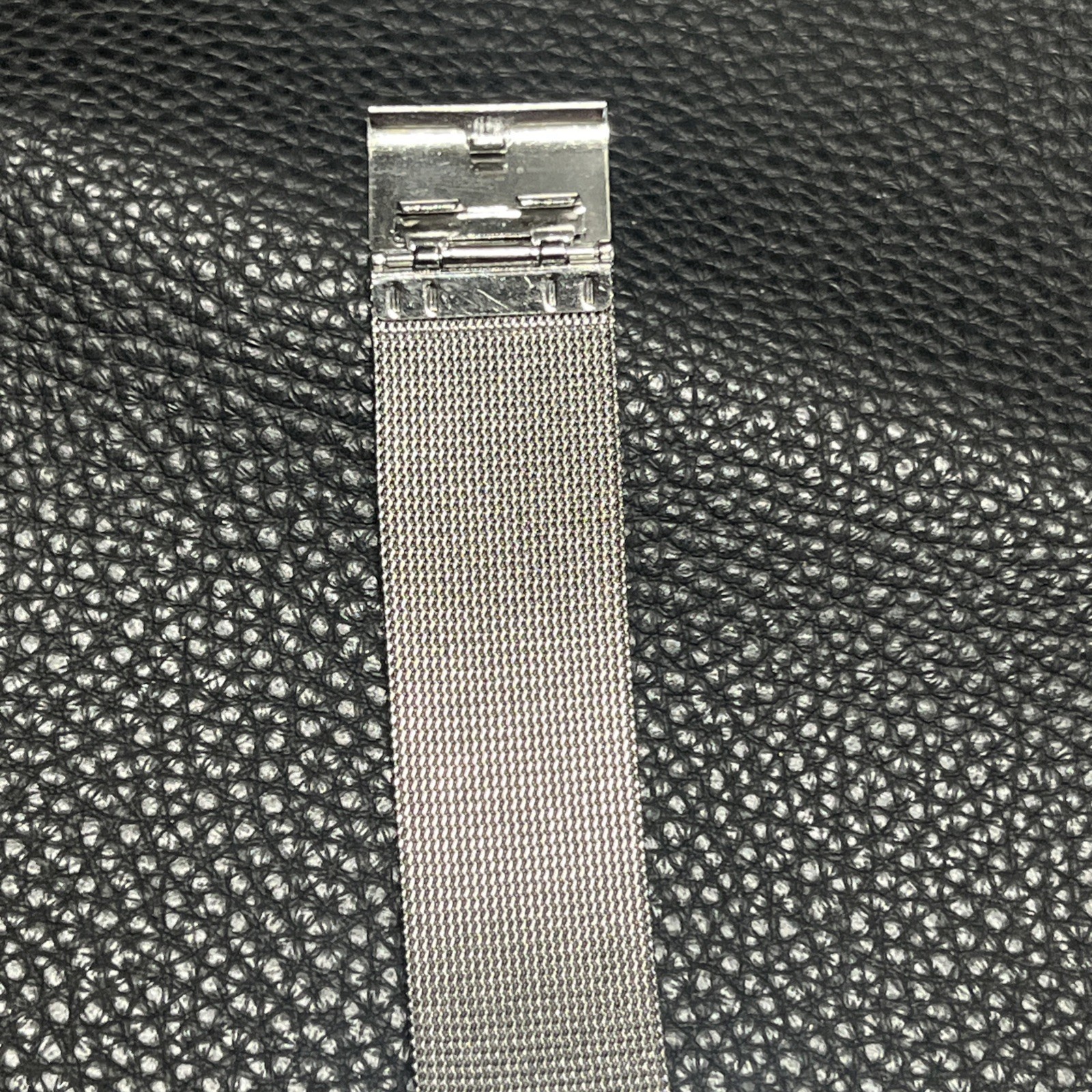 PX Premium Xpression White Dial Watch, Metal Mesh Band Stainless New Battery Box
