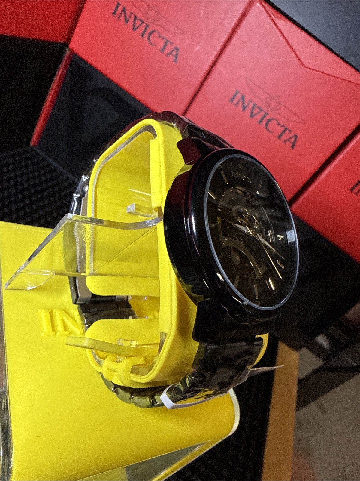 Invicta Objet D Art AUTOMATIC Skeleton Dial 43mm 69506