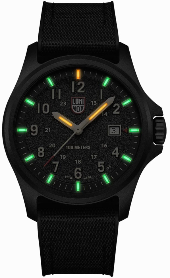 Luminox Atacama Field 43mm Watch Swiss Quartz Sapphire Black 2-Strap XL.1970.SET