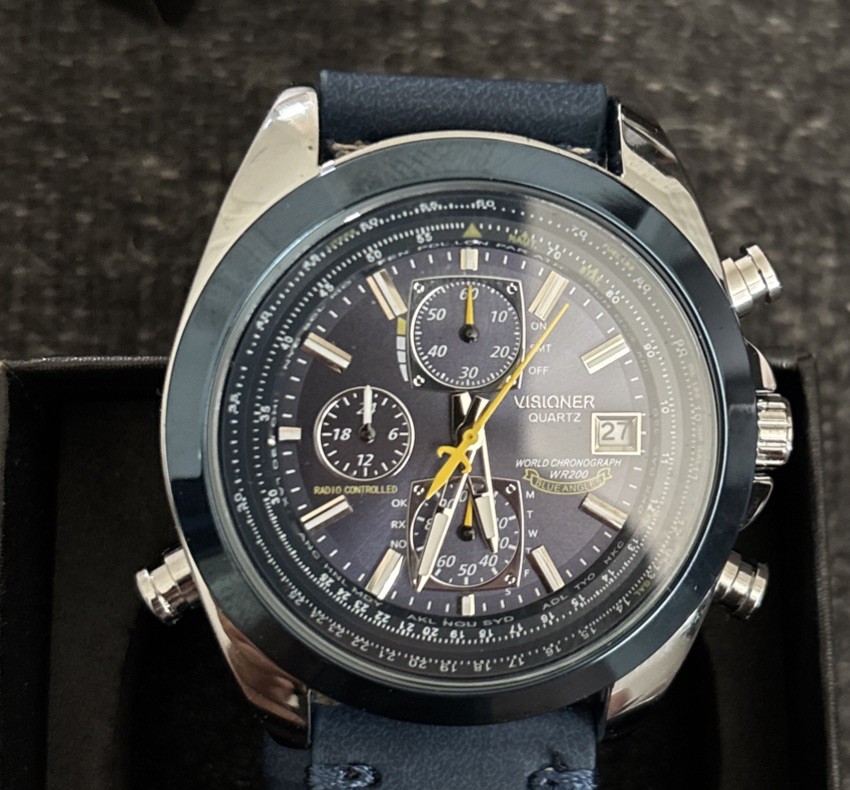 Visioner Blue Angles 45mm Men’s Quartz Wristwatch Analog Display
