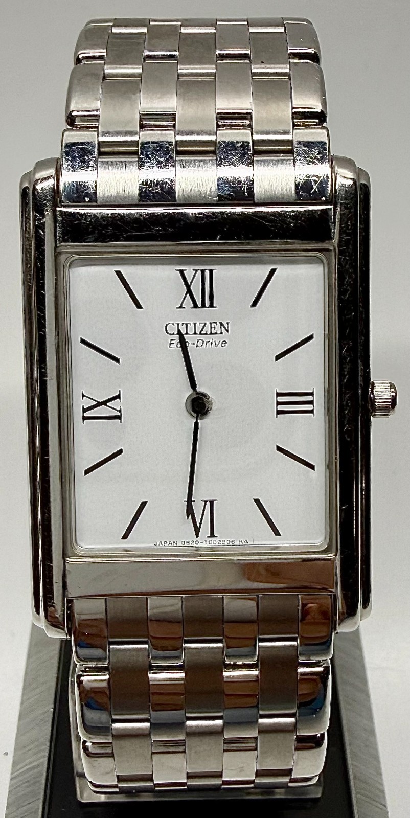 Men JAPAN SOLAR Ultra Slim Watch CITIZEN «Stiletto» G820-T001670 / AR1000-51A