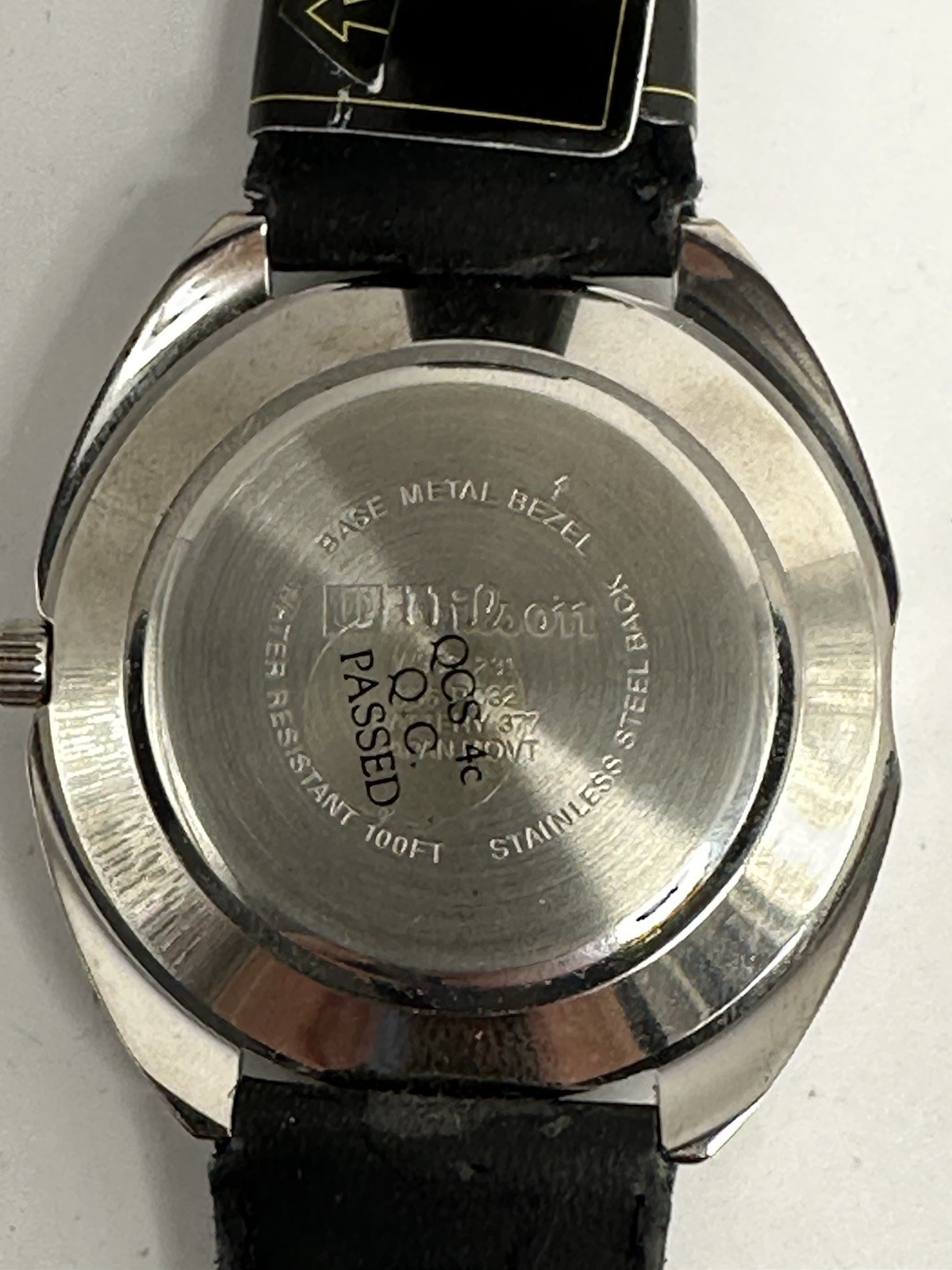 Wilson Mens Watch W900-231 New Battery 47MM 8″ Q