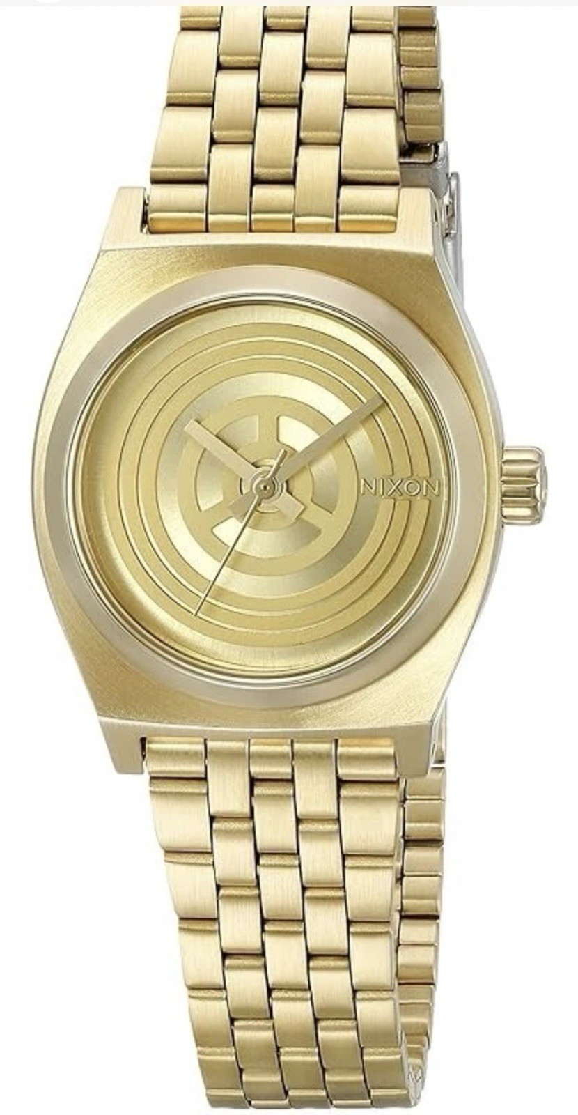 Nixon x Star Wars Small Time Teller C3PO Gold Watch A399SW 2378-00