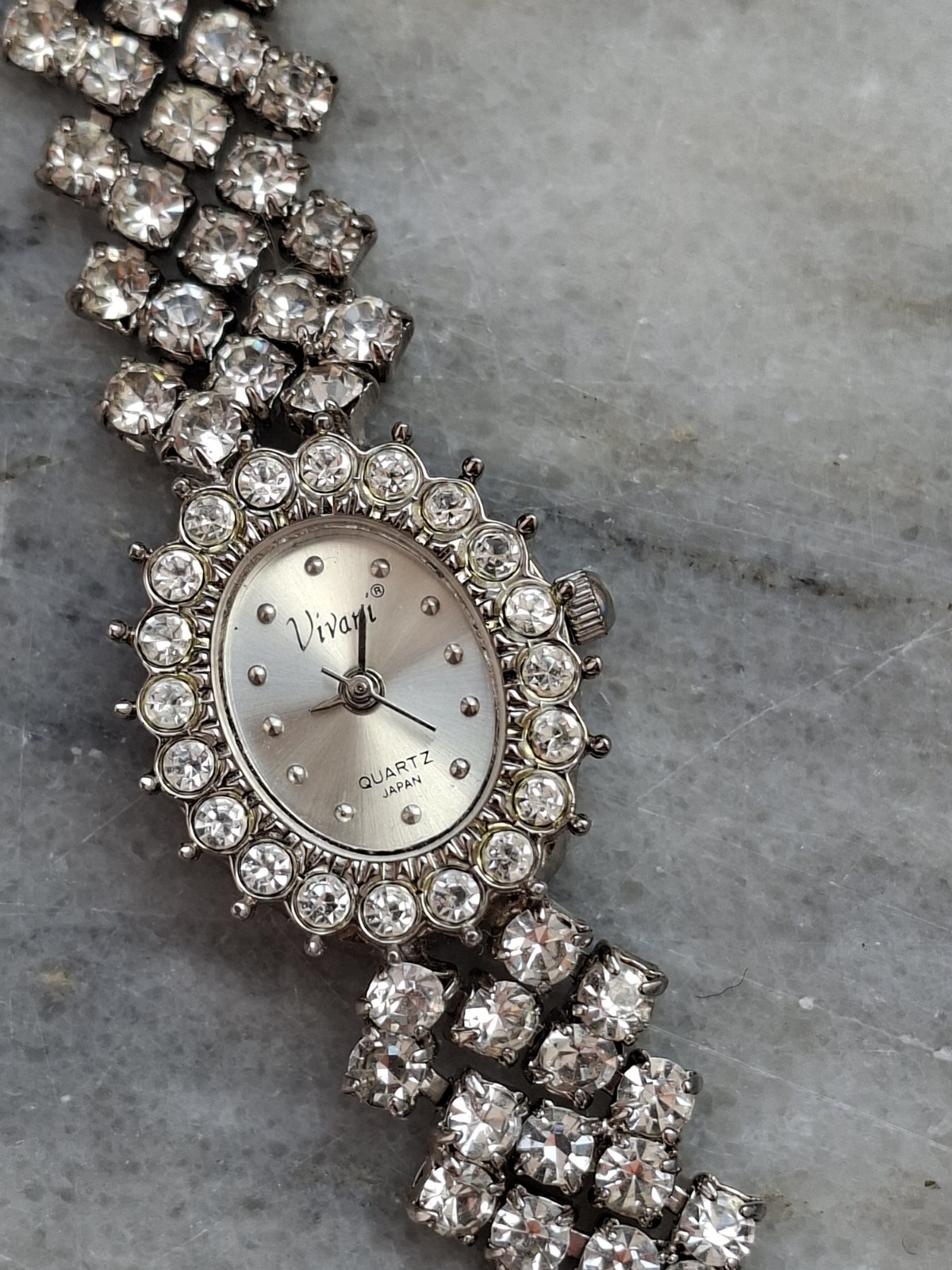 Vivani all gemmed stainless steel Ladies luxury watch