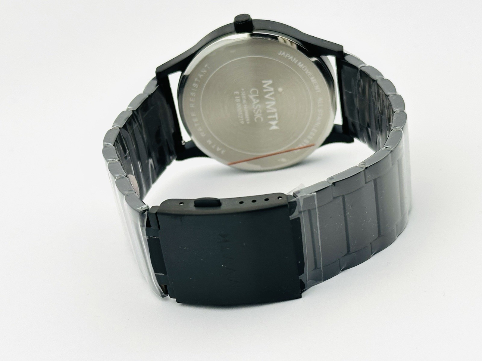 MVMT L213.5B.551 Classic Black Dial Black Stainless Steel Bracelet 45mm Watch