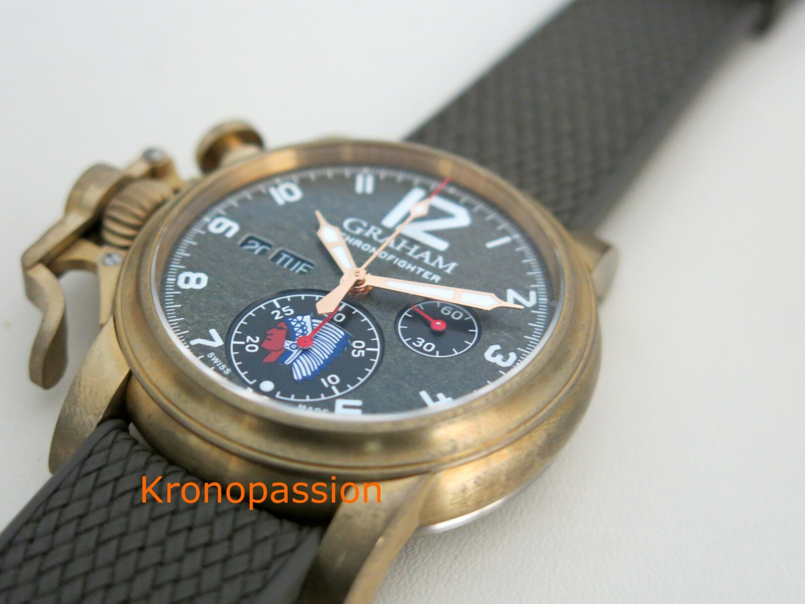 Graham Chronofighter Vintage Overlord 75 Years Anniversary Limited Edition New !