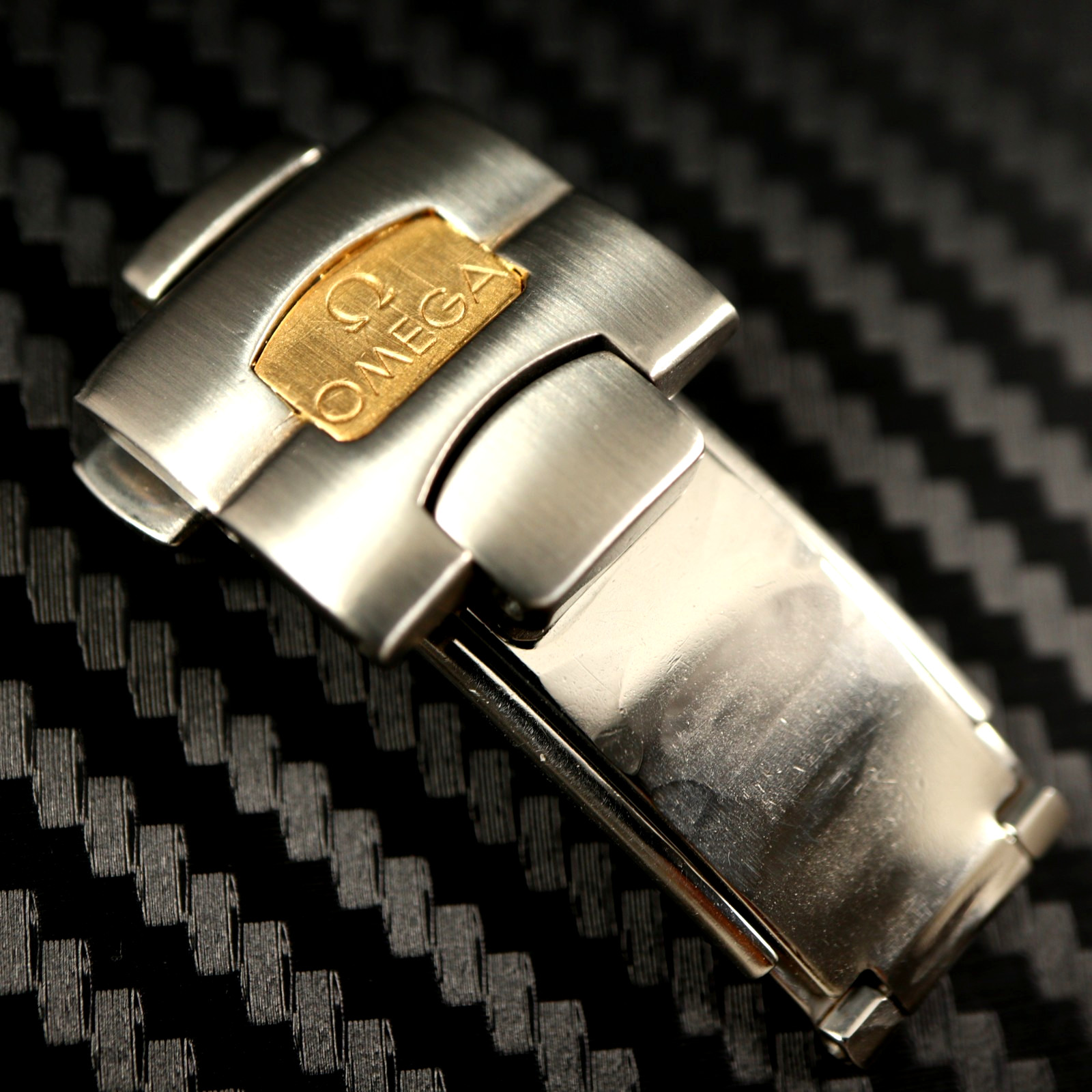 OMEGA SEAMASTER POLARIS 1455/448 396.1022 SS Swiss Made Bracelet Clasp 17MM