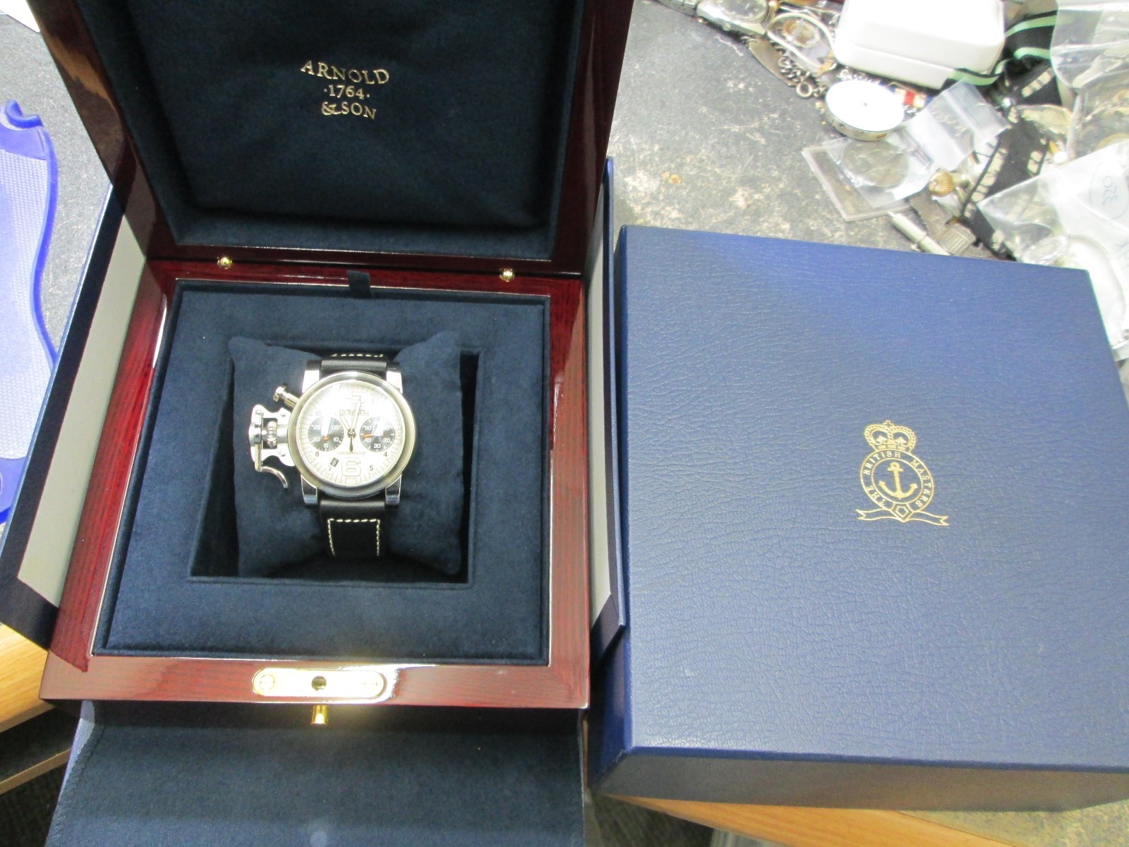 GRAHAM CHRONOFIGHTER CHRONOGRAPH 2 REGISTER STAINLESS BACK RUNNINGWatch NO.1293