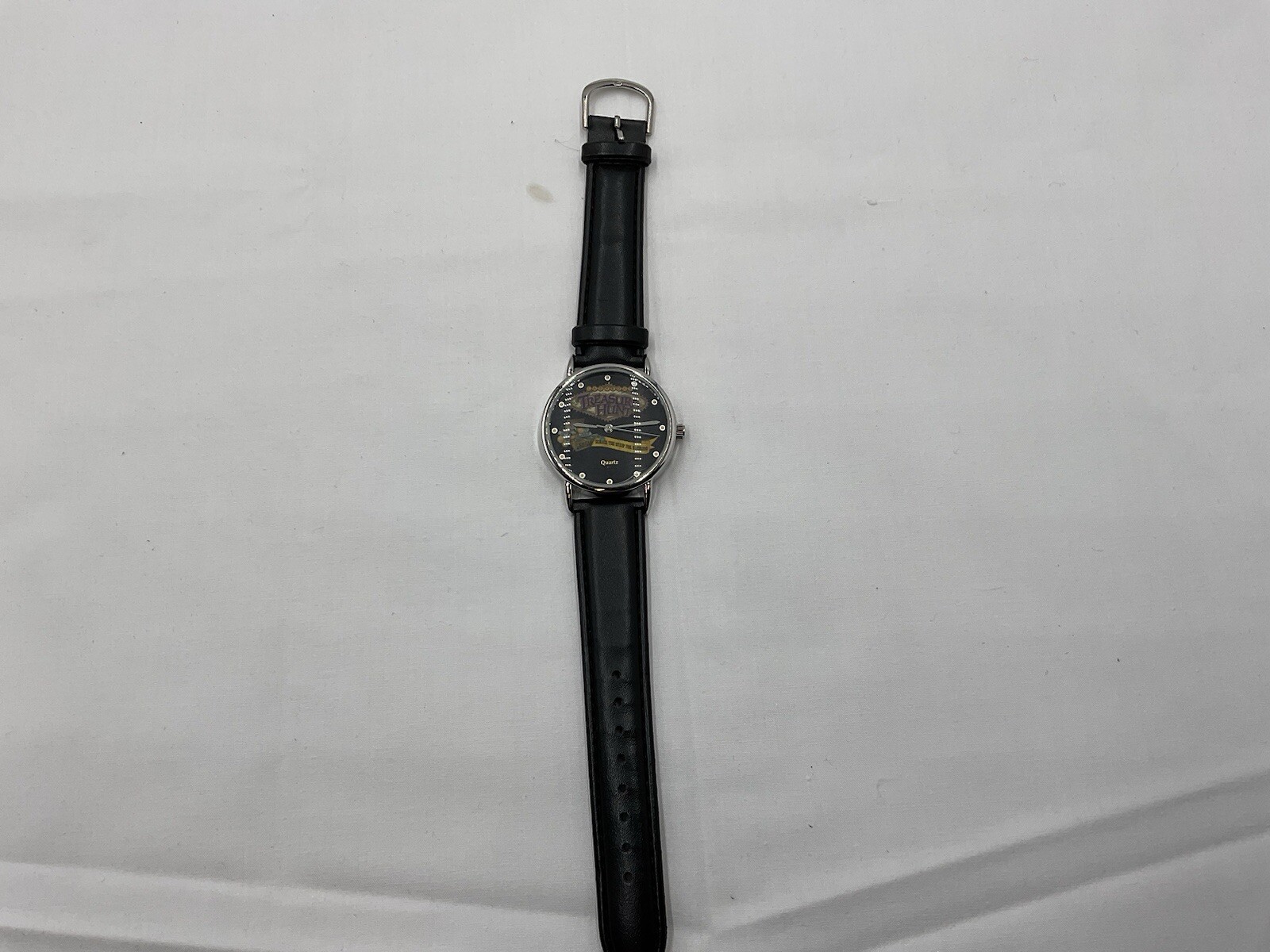 Las Vegas Treasure Hunt-Search the Strip for $1,000,000 Quartz Black Watch NEW