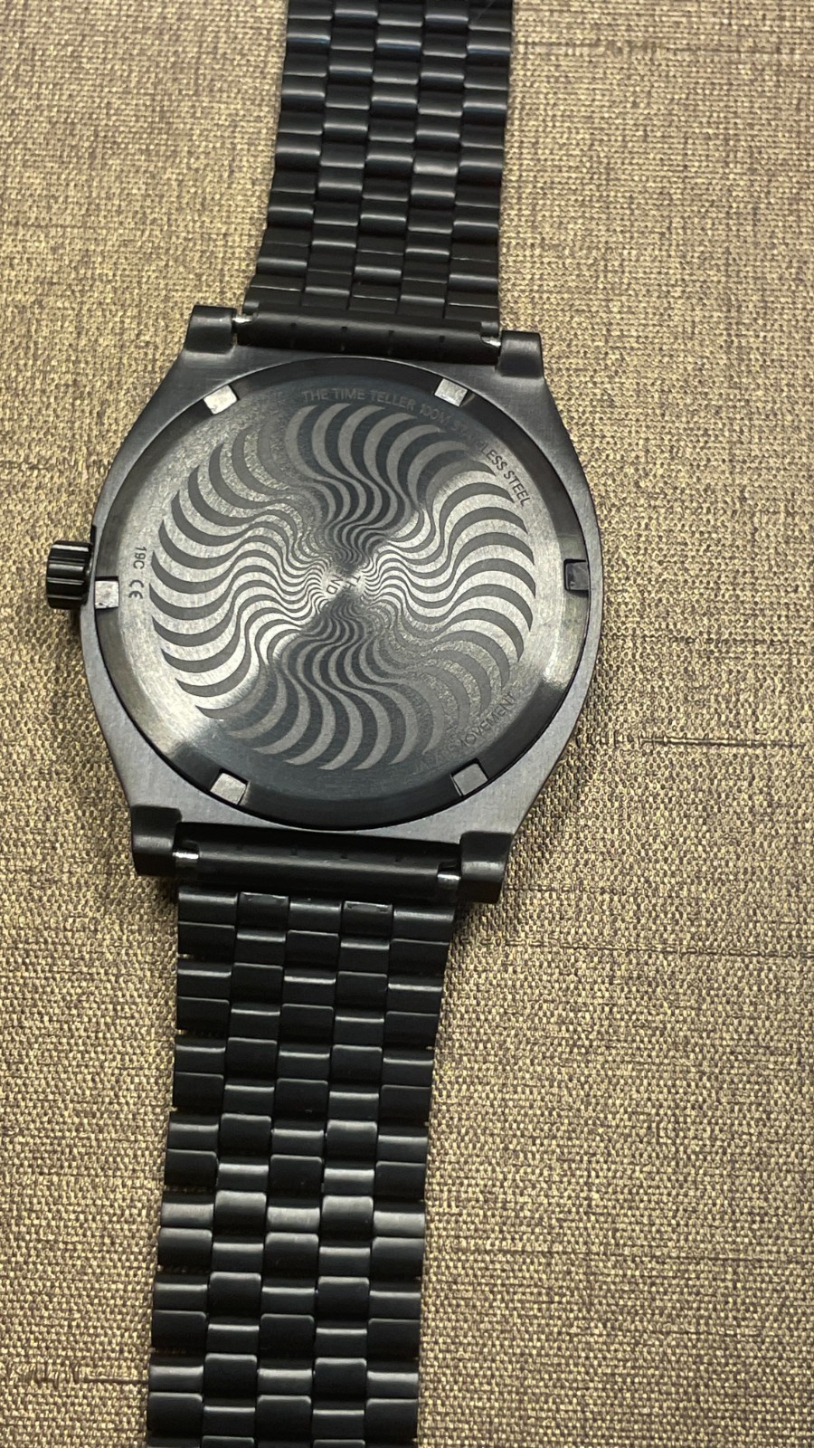 Nixon The Timeteller Spitfire Collaboration Fireball watch h124