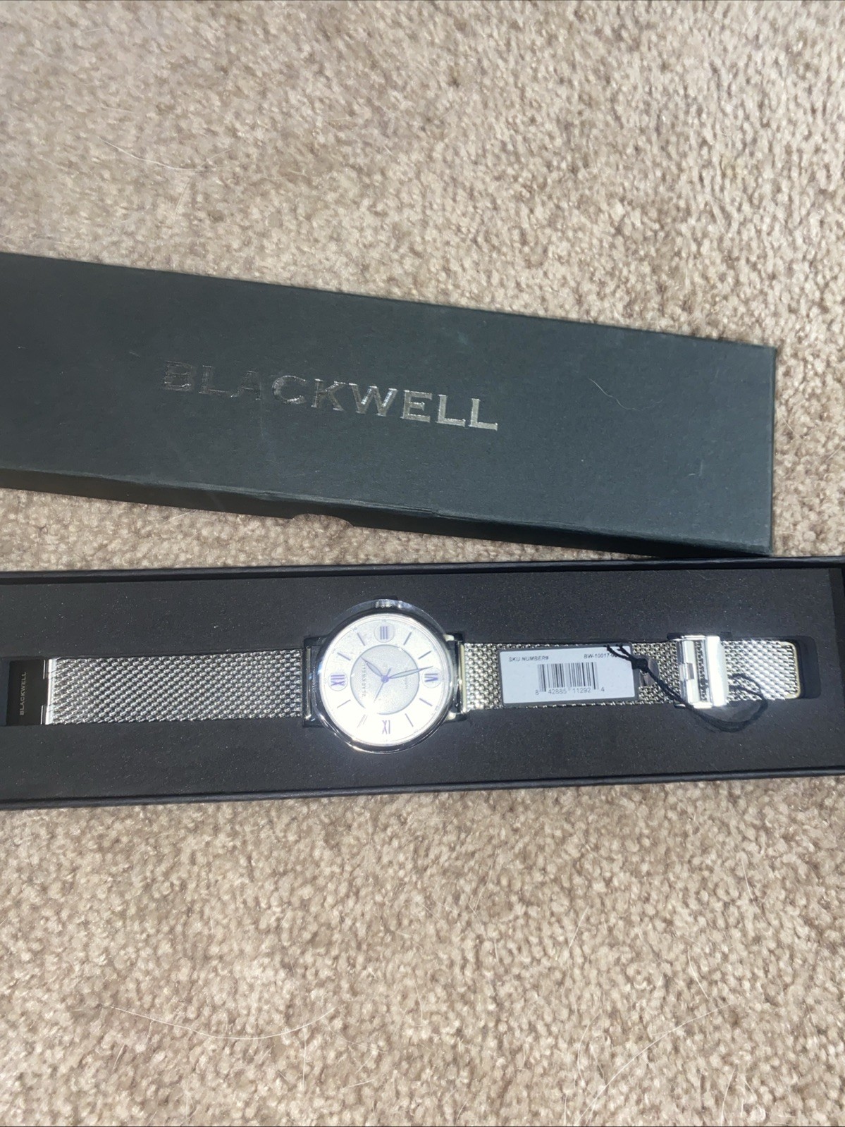 Blackwell Stainless Steel Mechanical Watch New With Tags ￼10017-06