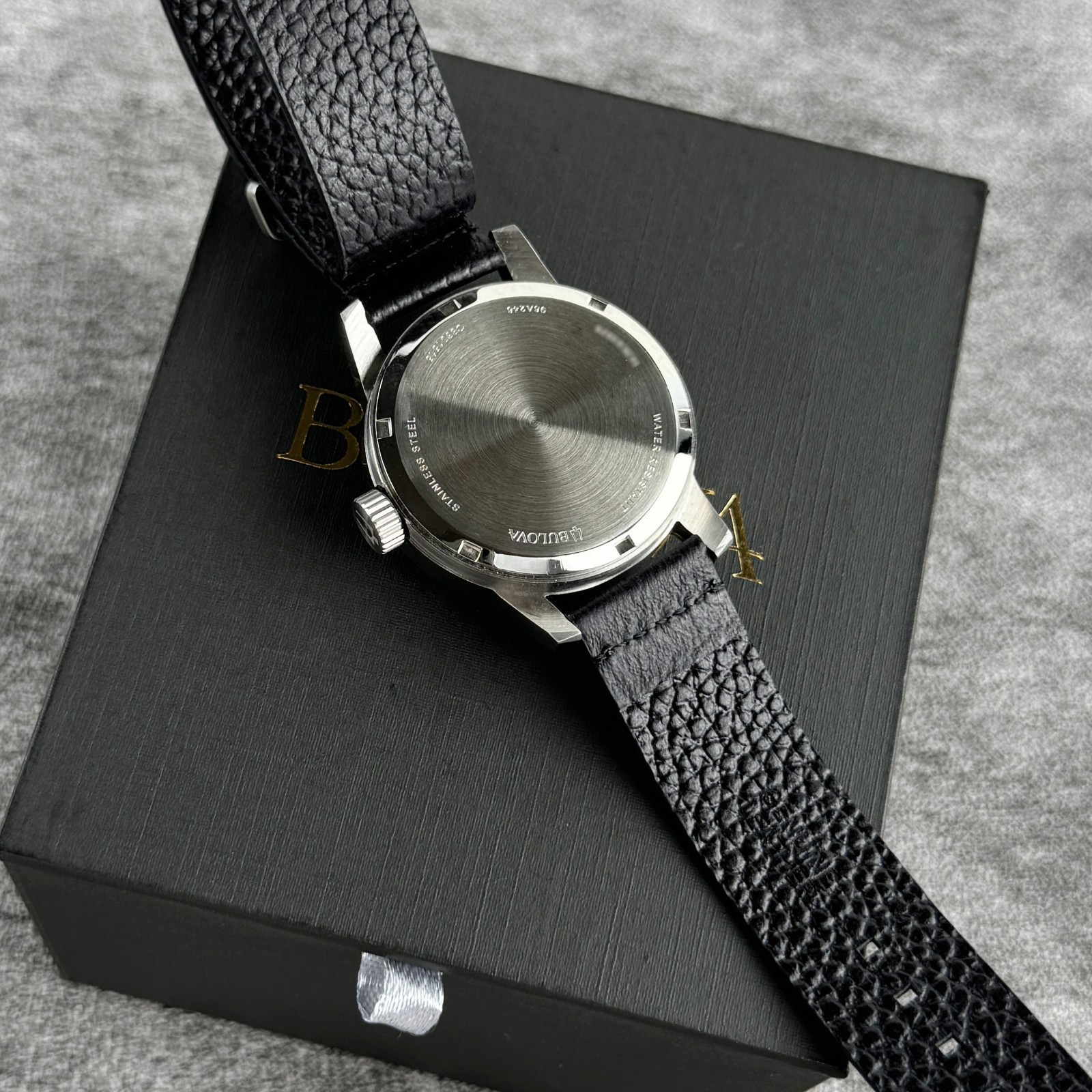 Bulova Men’s Military Heritage Hack Ivory Dial Automatic Men’s Watch 98A246